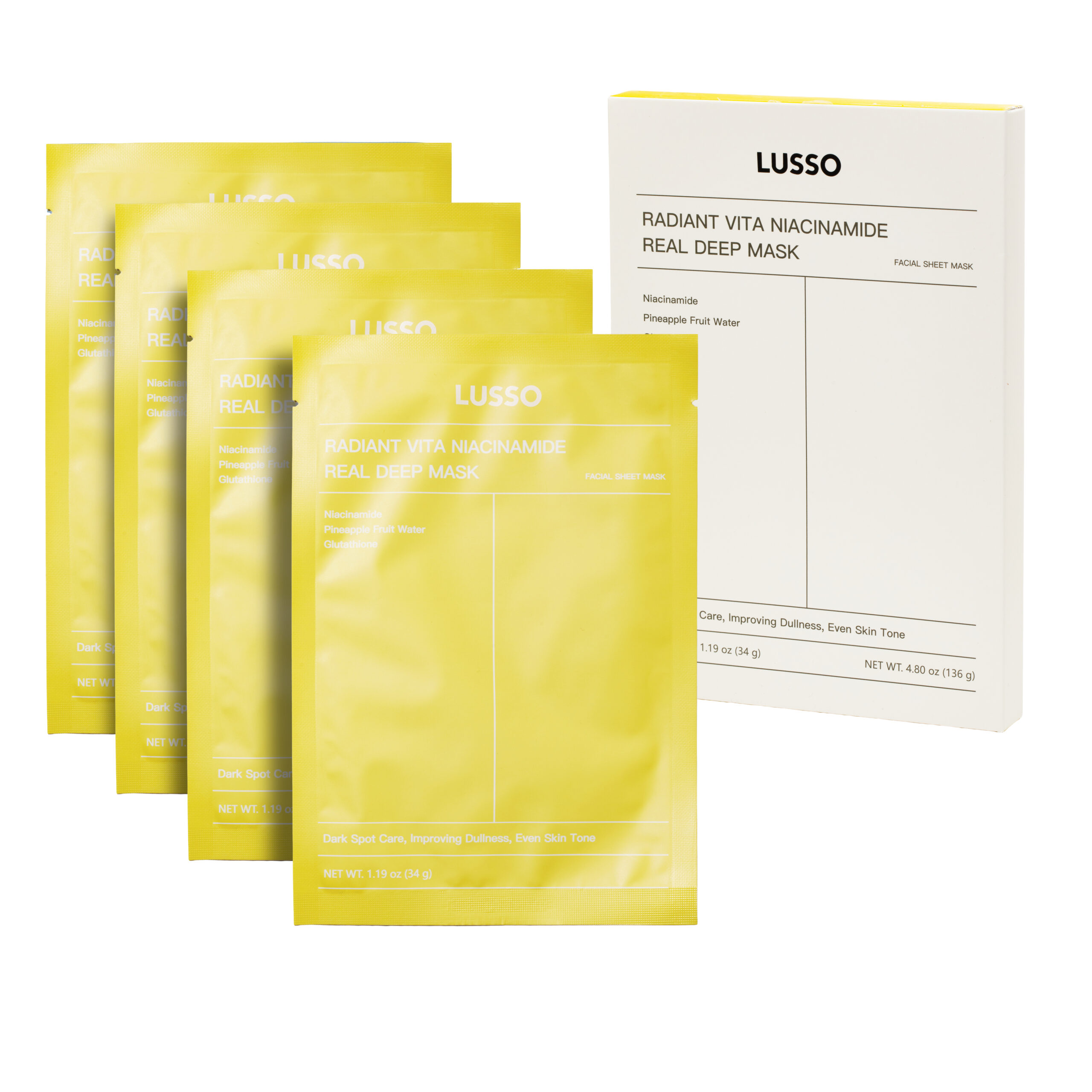 Set 4 Masti Fata Cu Niaciamide